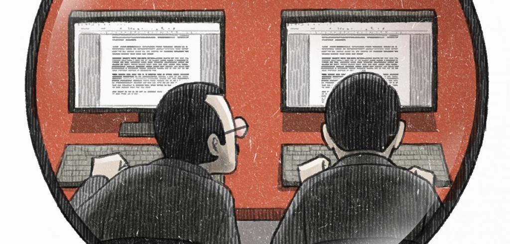 En images : BFMTV plagie Le&nbsp;Monde