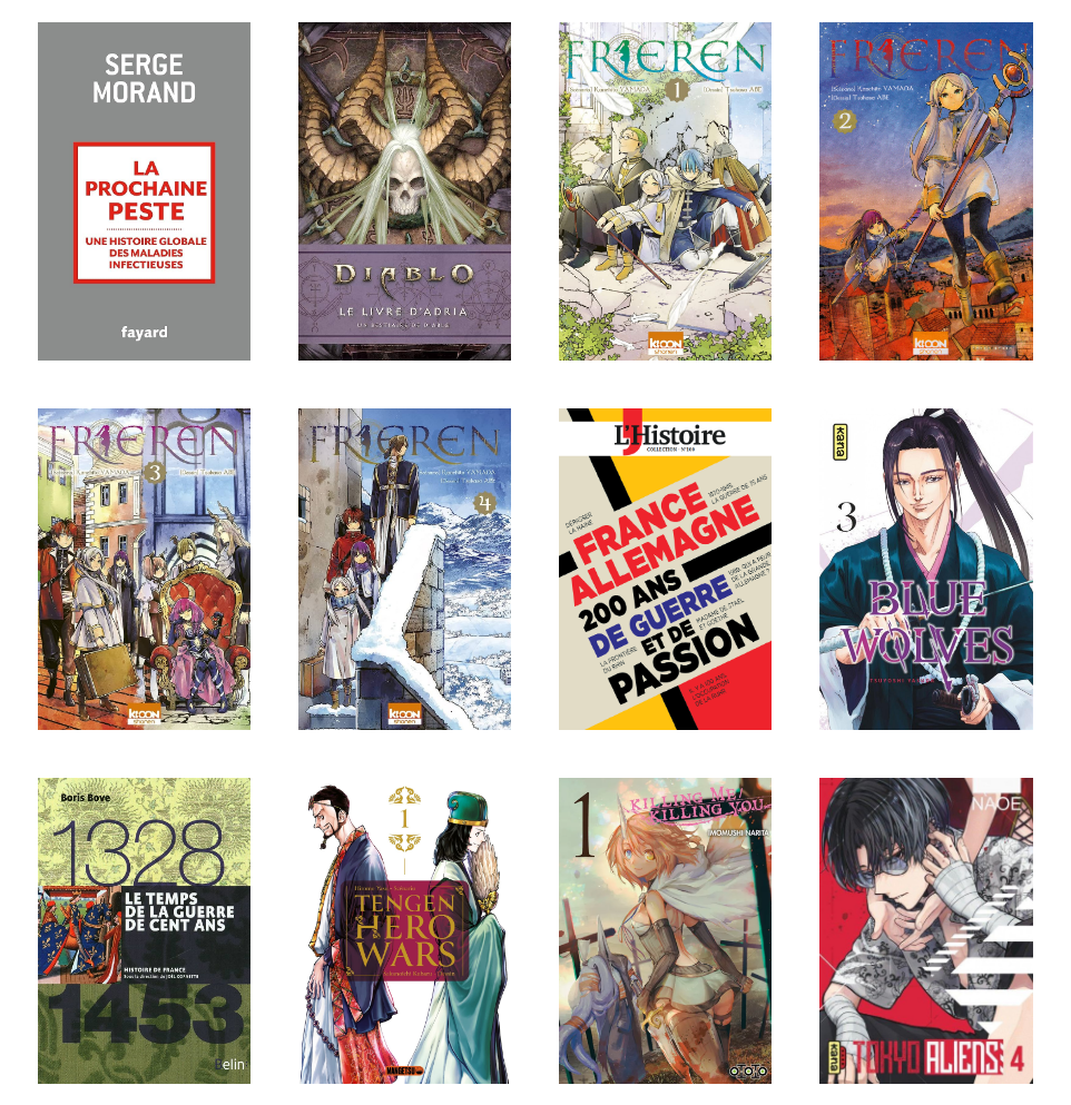 Mes achats livresques de juillet&nbsp;2023