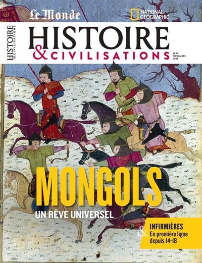 [CR] Histoire & Civilisations, n°99 : un dossier sur l’empire mongol par Marie&nbsp;Favereau