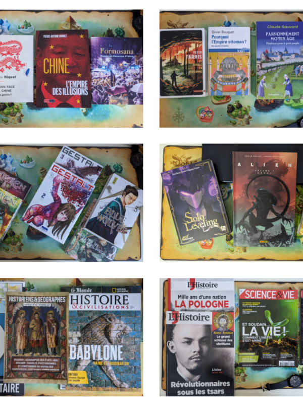 Mes achats livresques de janvier&nbsp;2024