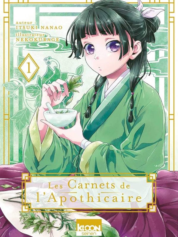 Les Carnets de l&rsquo;Apothicaire (T01) : enlevée pour devenir goûteuse à la cour&nbsp;impériale