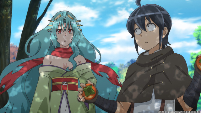 Makoto Misumi et Tomoe dans Tsukimichi Moonlit Fantasy