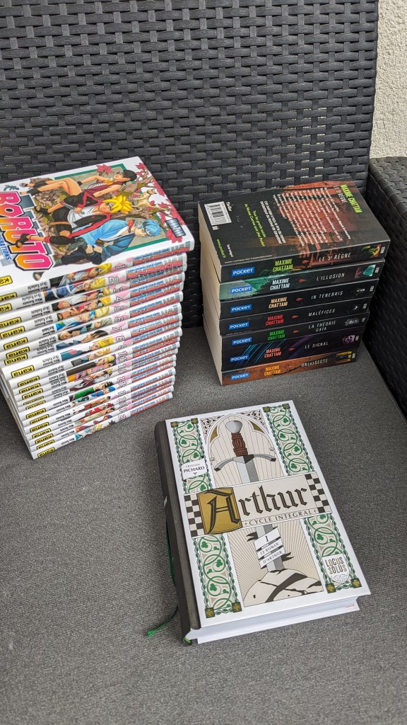 Boruto, et Maxime Chattam