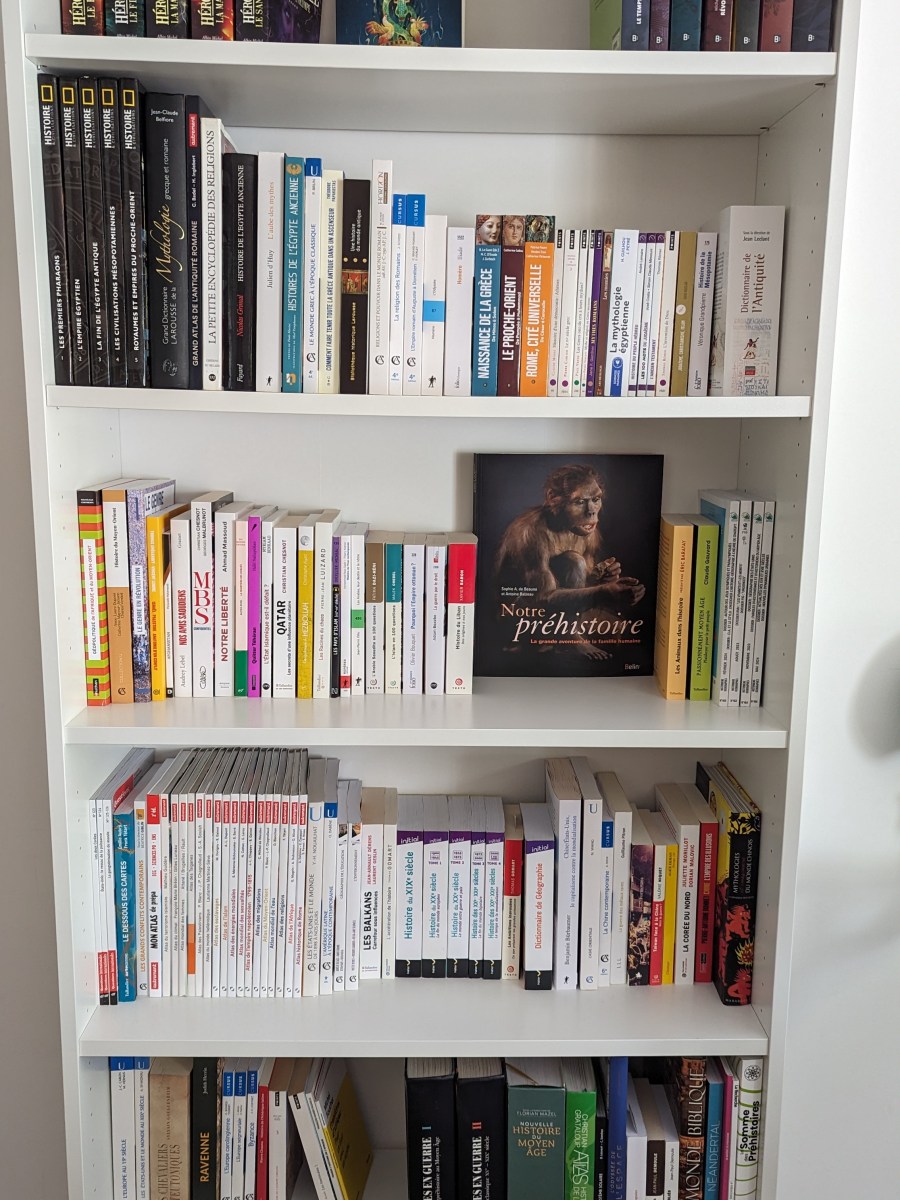 Bilan des achats de l&rsquo;été 2024 : 68 livres achetés (antiquité gréco-romaine, religions, Proche et Moyen-Orient…)