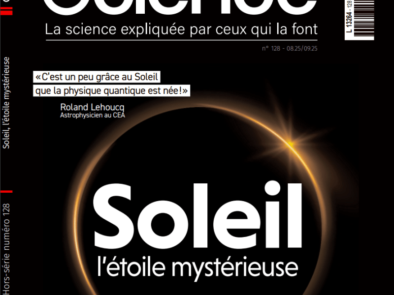 Presse – Pour la Science : Dossier sur le Soleil (août-septembre&nbsp;2025)